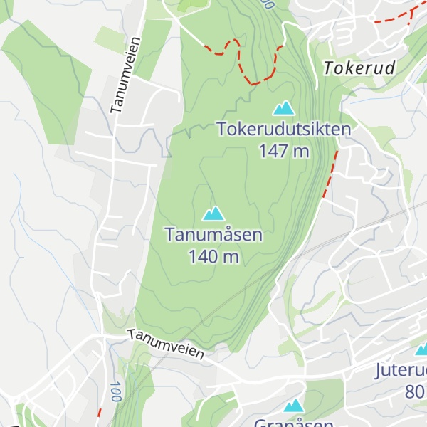 Map of Tanumåsen
