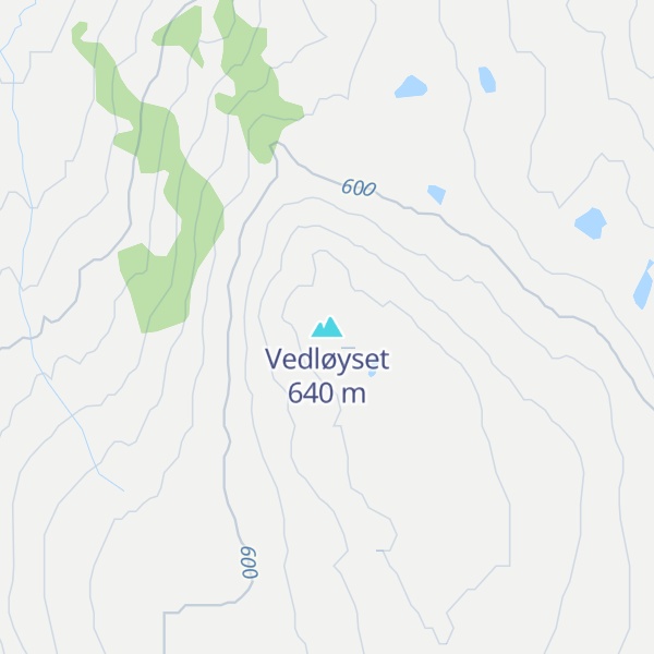 Map of Vedløyset