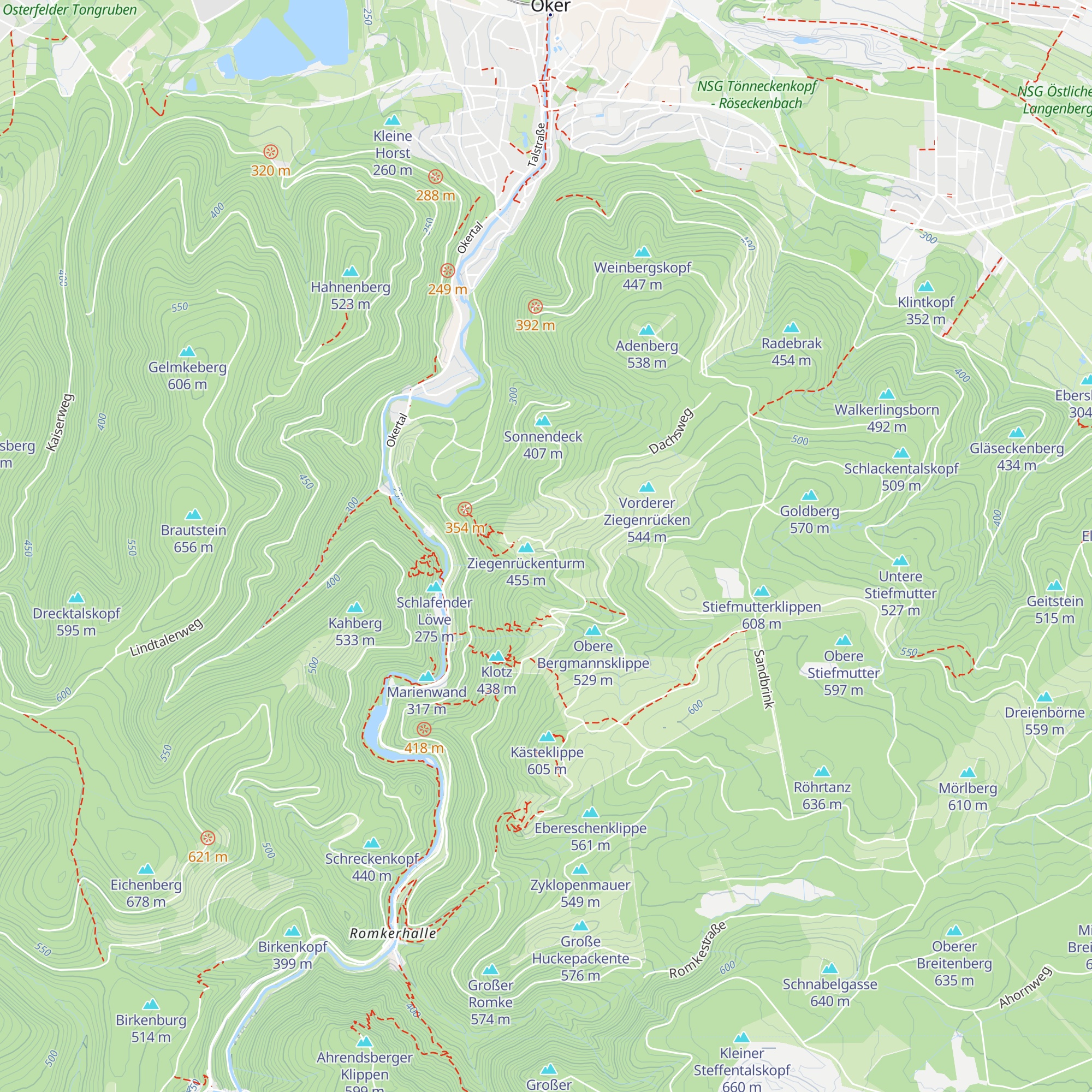 Schutzhütte Ziegenrücken map