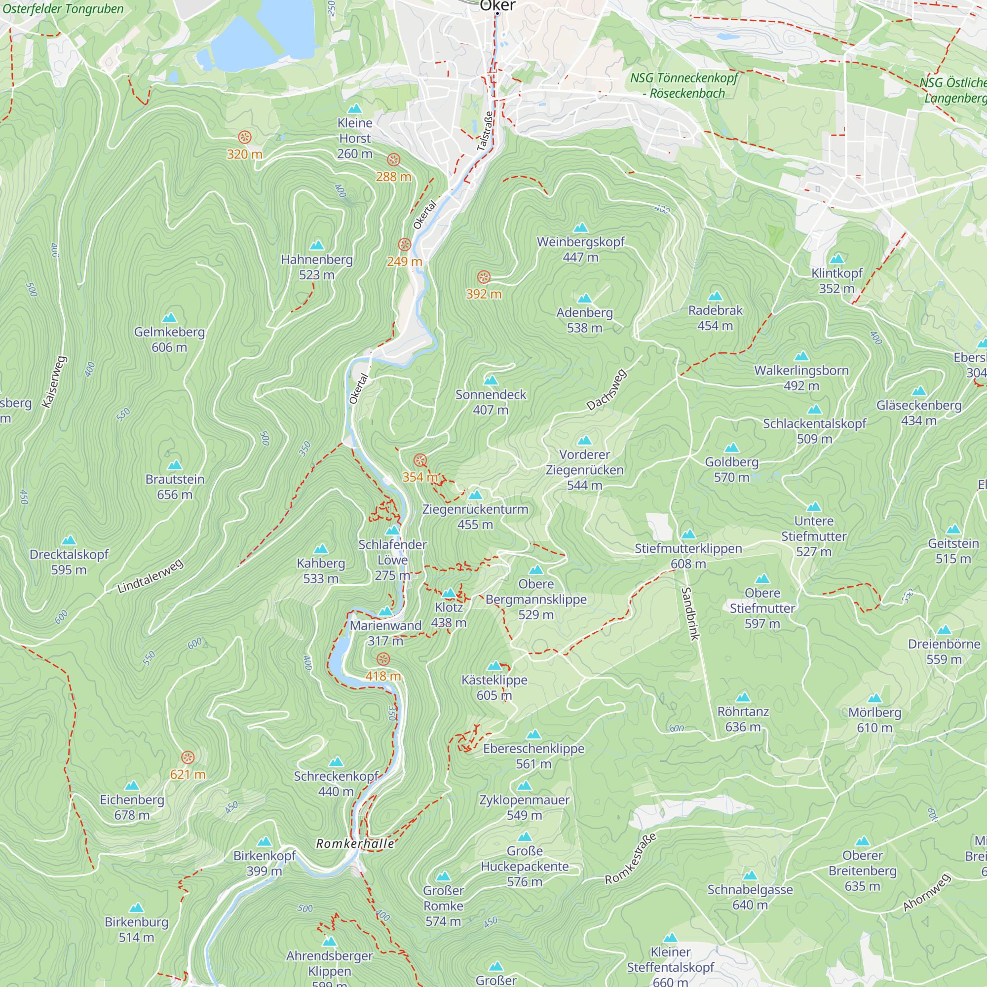 Schutzhütte Ziegenrücken map