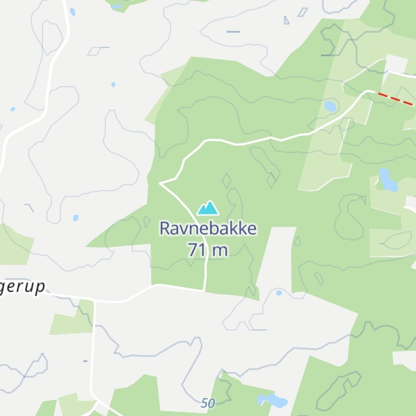 Map of Ravnebakke