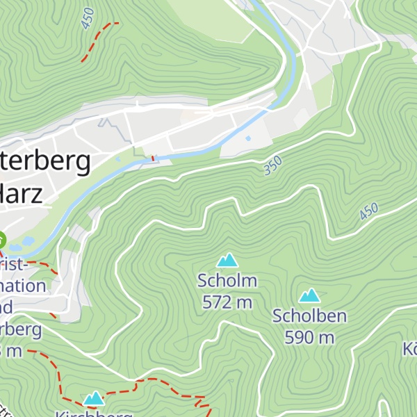 Map of Scholbenhütte