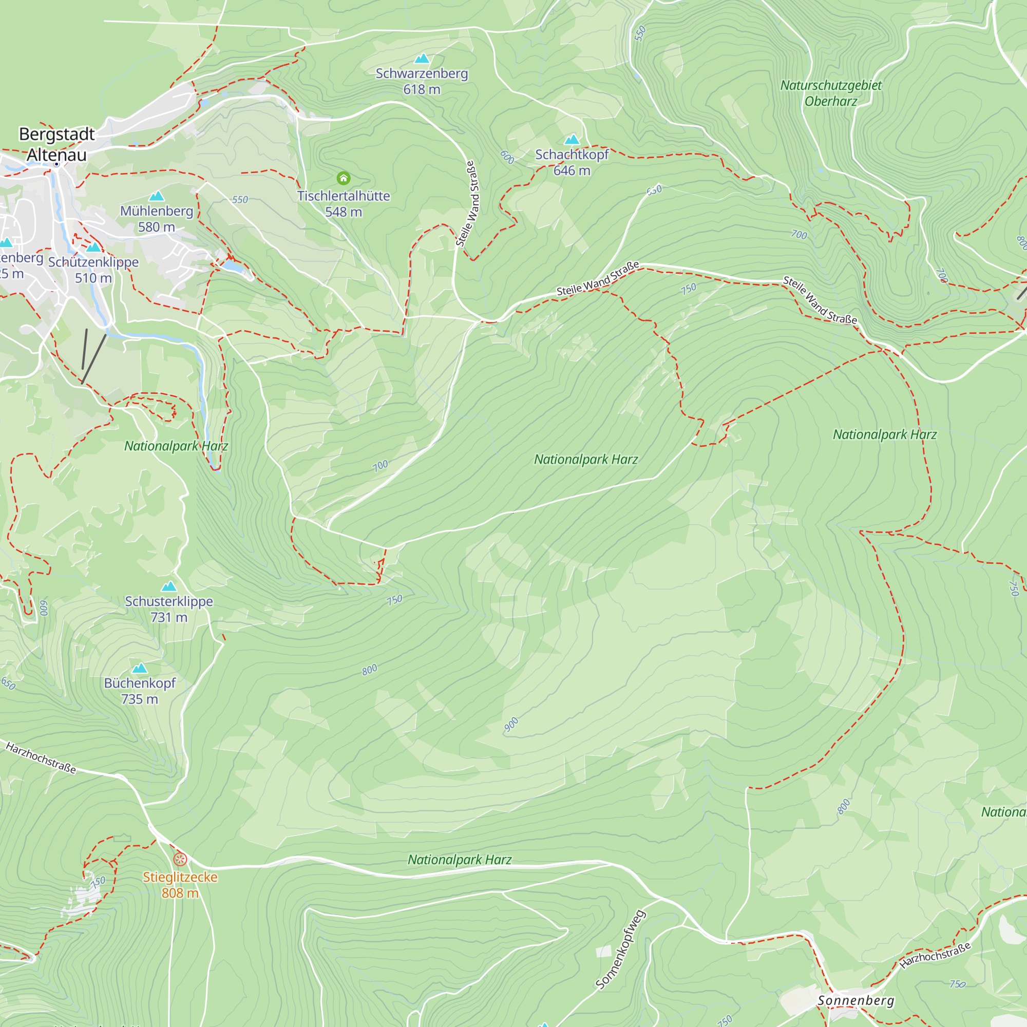 Wilde-Sau-Hütte map