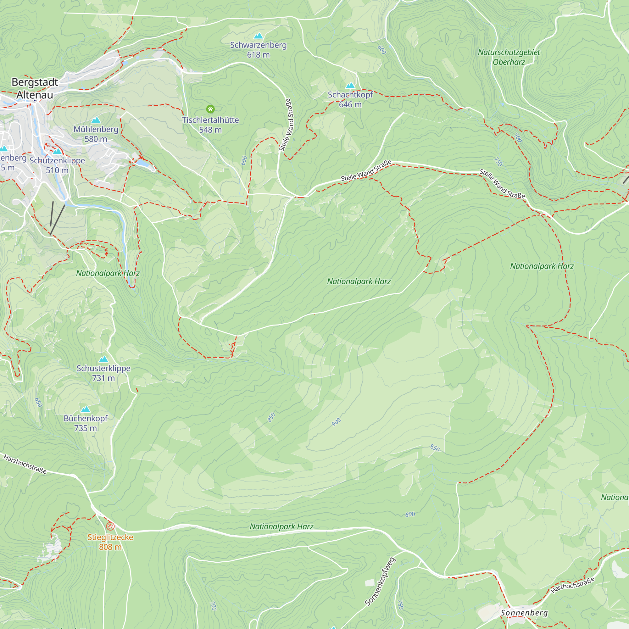 Wilde-Sau-Hütte map