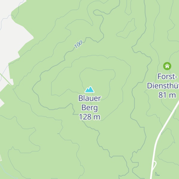 Map of Blauer Berg