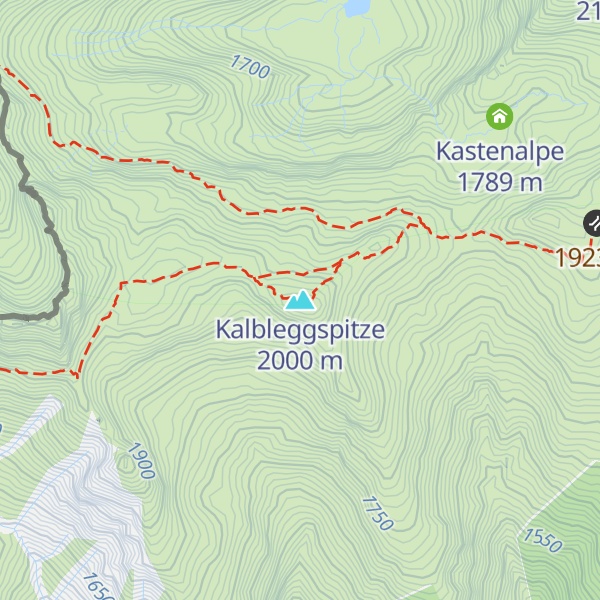 Map of Kalbleggspitze