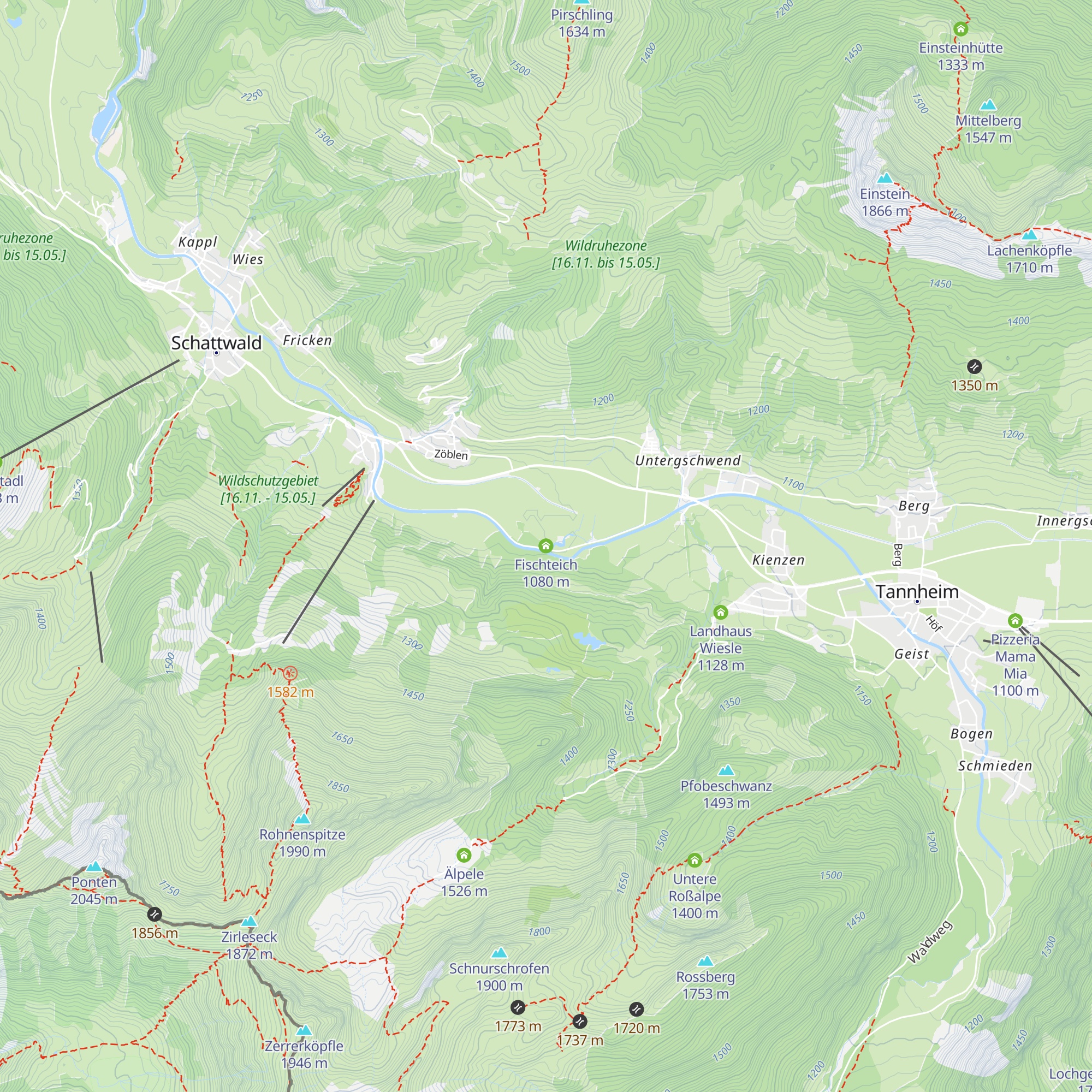 Fischteich map