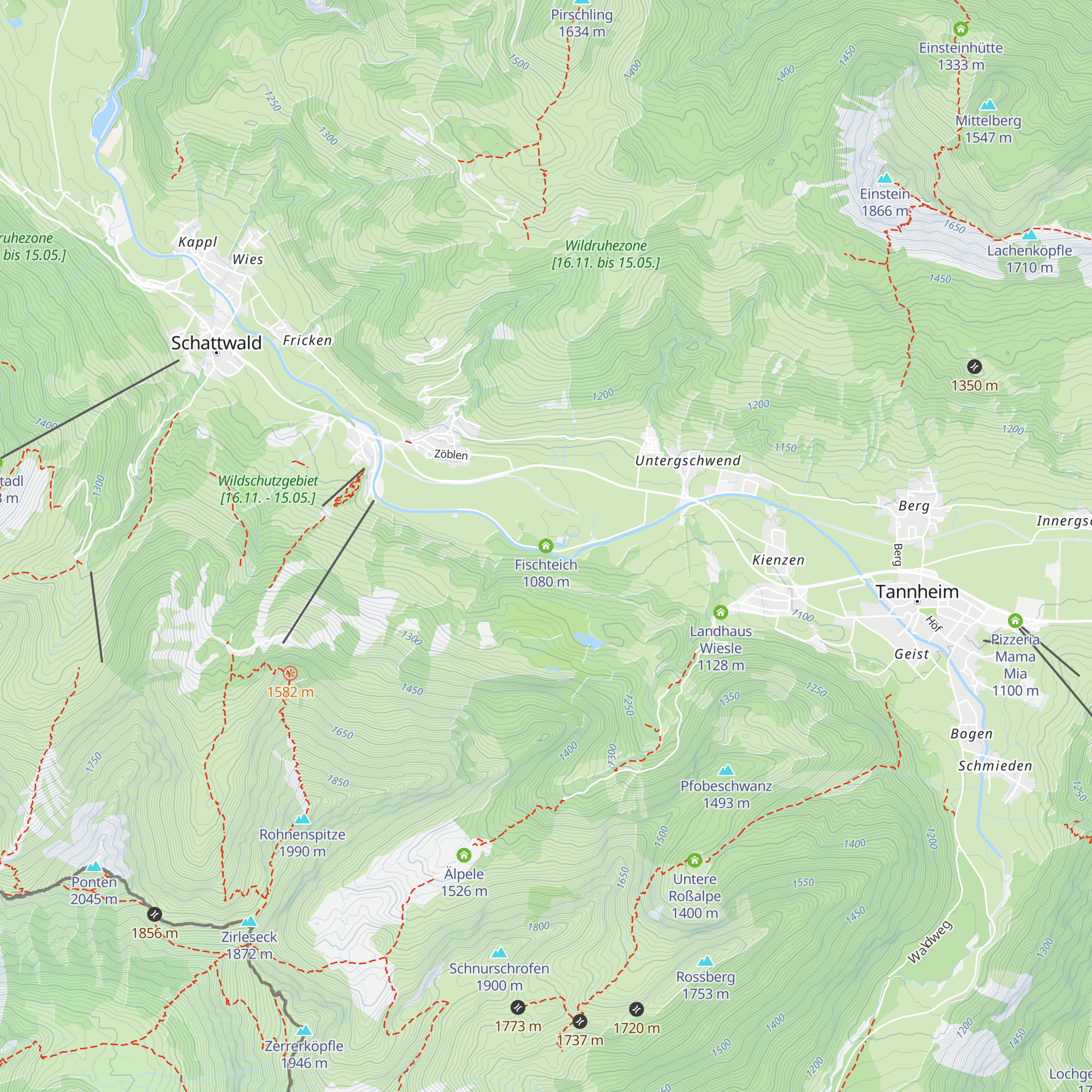 Fischteich map