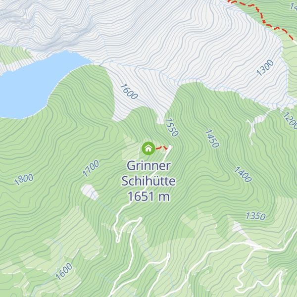 Map of Grinner Schihütte