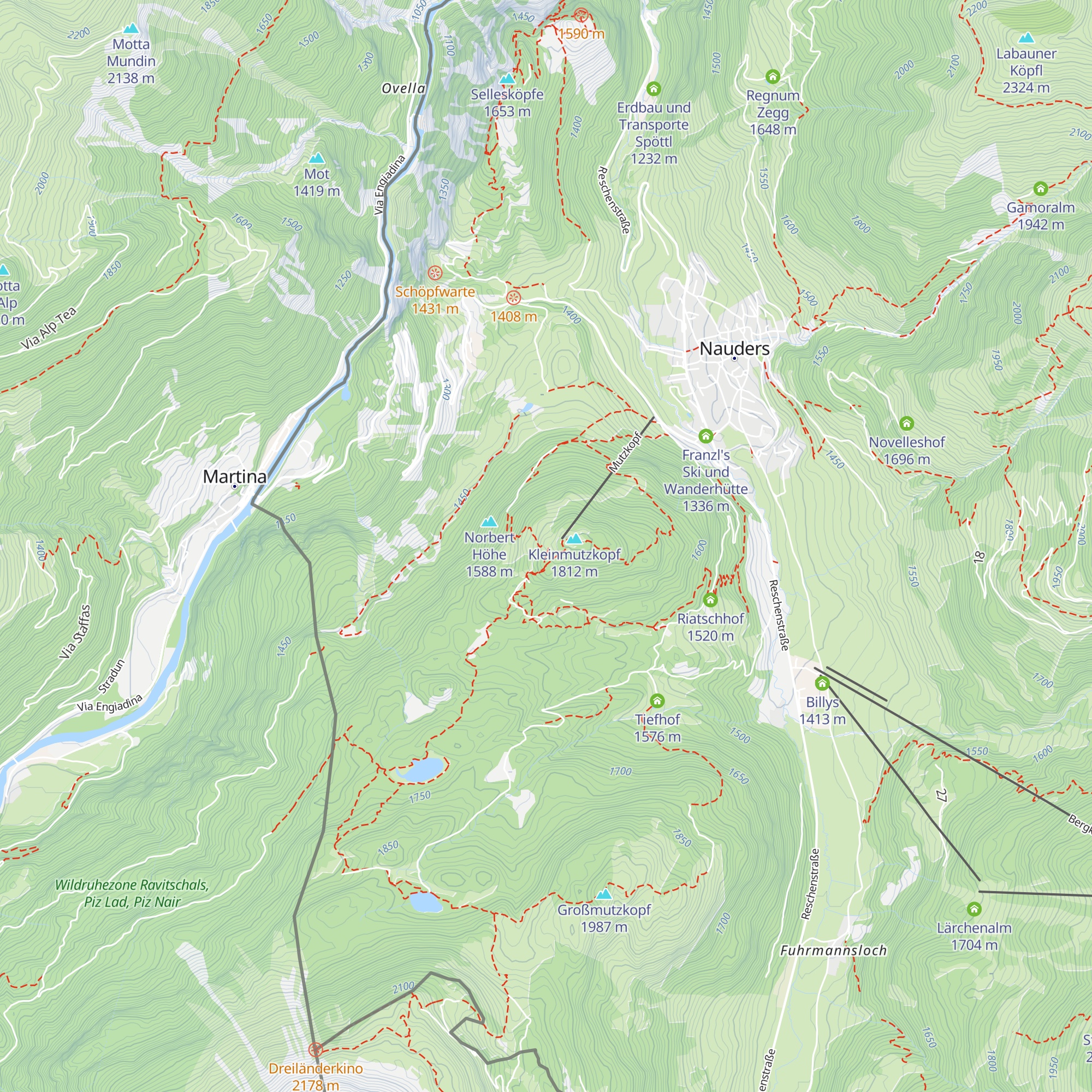 Restaurant Mutzkopf map