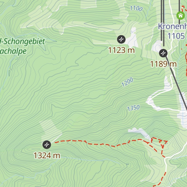 Map of Bayerstettner Alpe