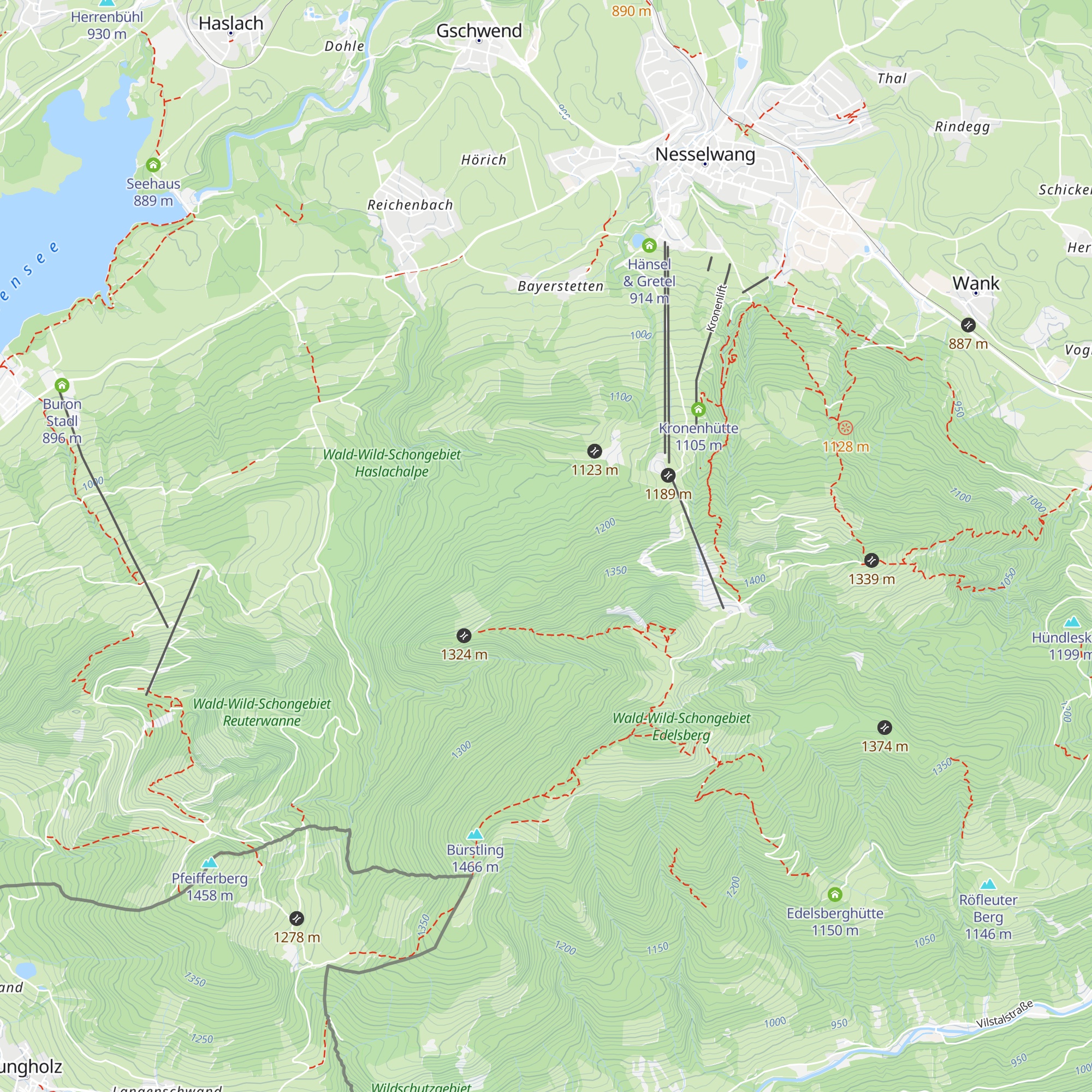 Bayerstettner Alpe map