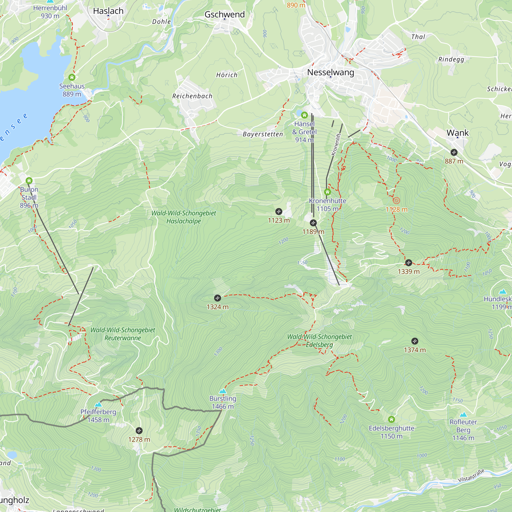 Bayerstettner Alpe map