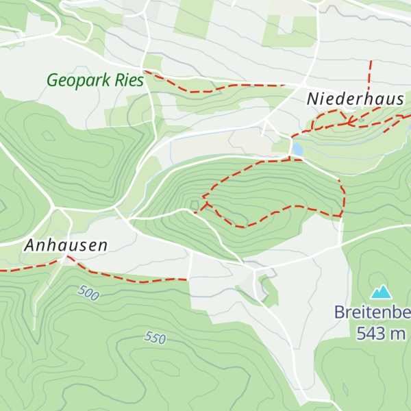 Map of Hochhauser Berg