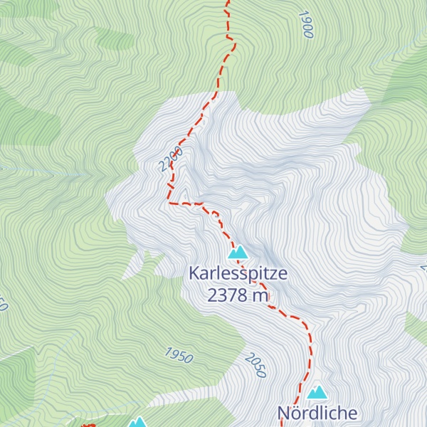 Map of Wannenspitze