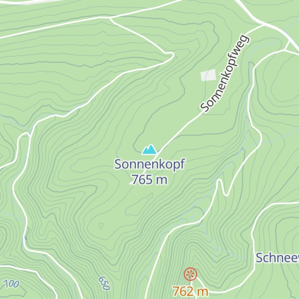Map of Sonnenkopf