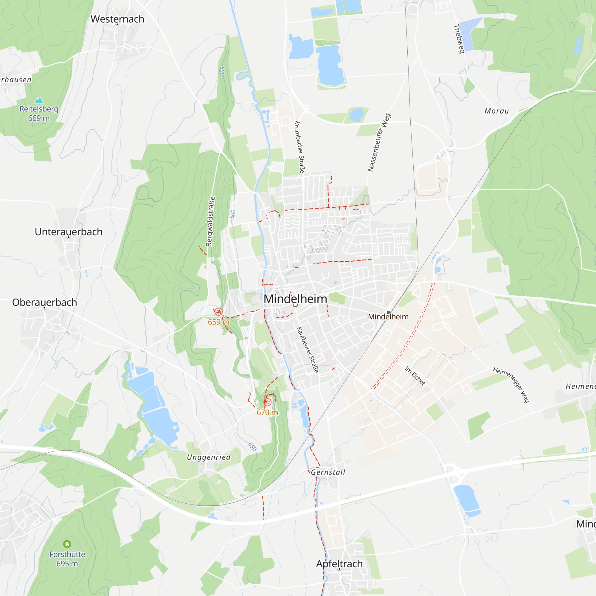 Rathaus/TouristInformation map