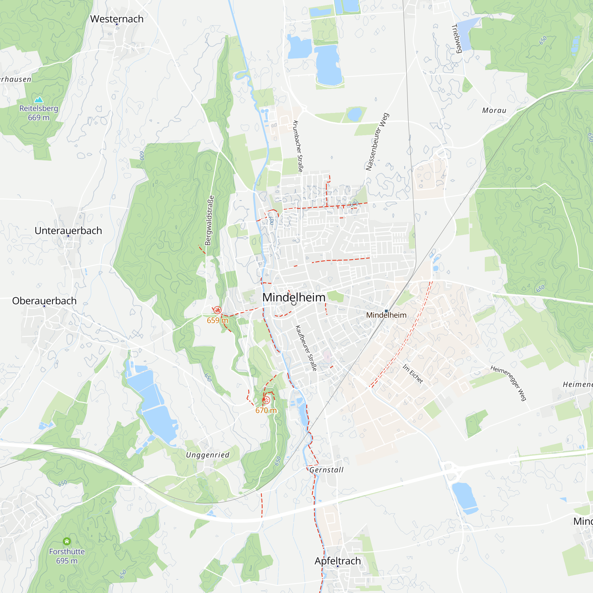 Rathaus/TouristInformation map