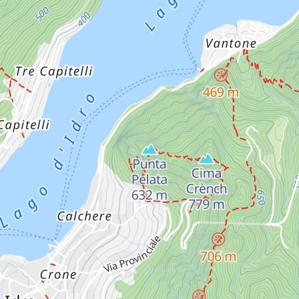 Map of Punta Pelata