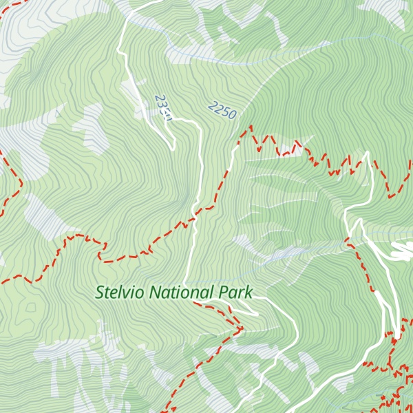 Map of Obertartscher Alm - Malga Tarces di sopra