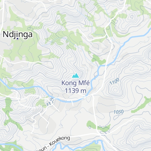 Map of Kong Mfé