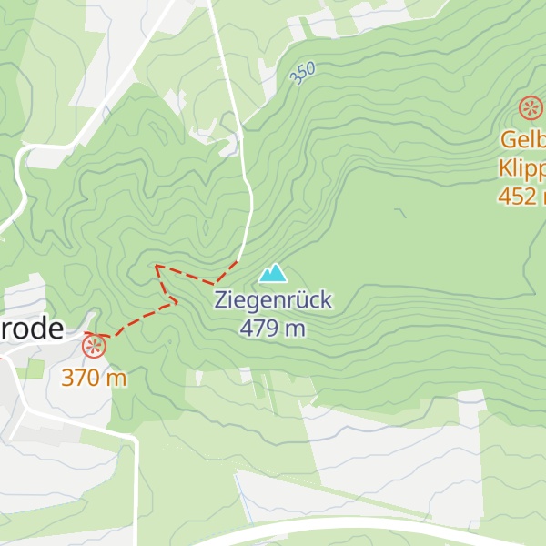 Map of Ziegenrück