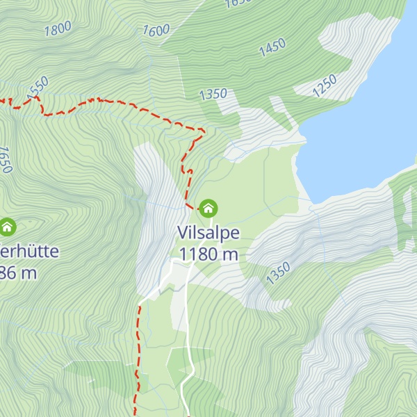 Map of Vilsalpe