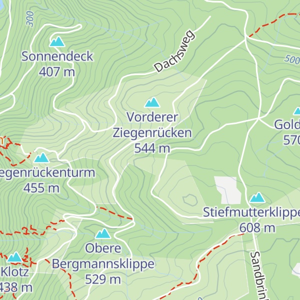 Map of Dachsklippe