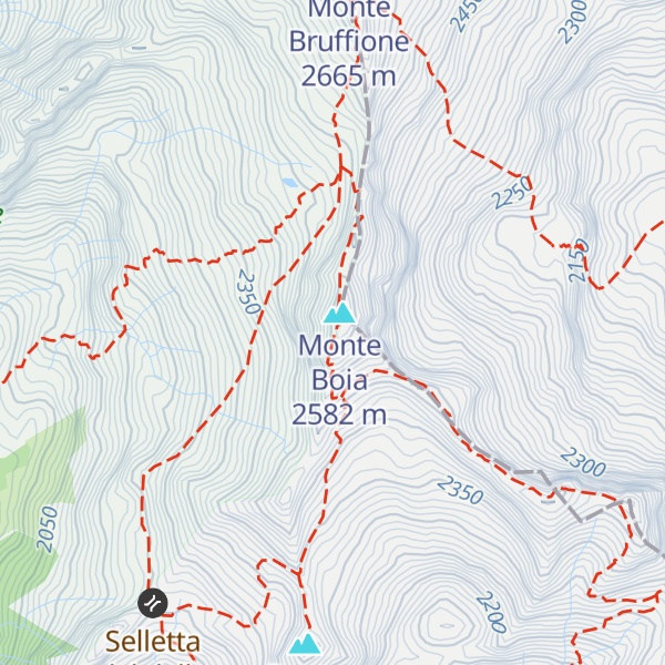 Map of Cima di Bondolo