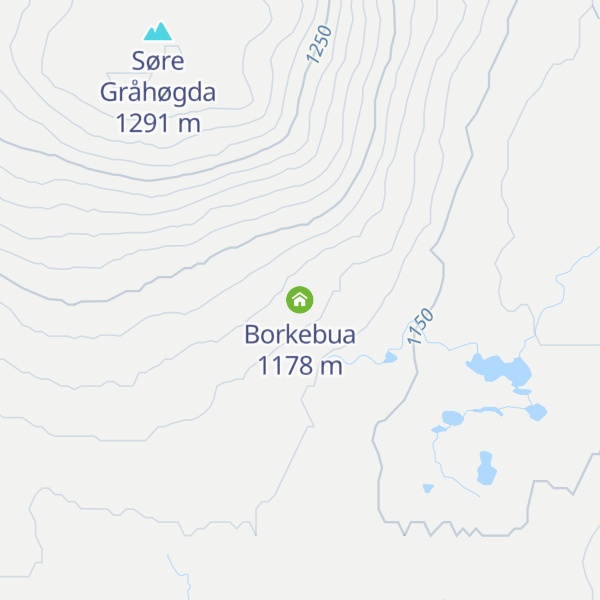 Map of Borkebua