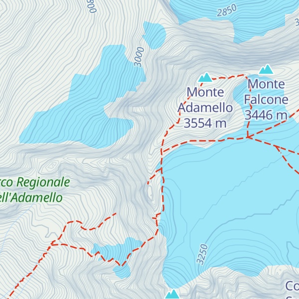 Map of Cima del Laghetto