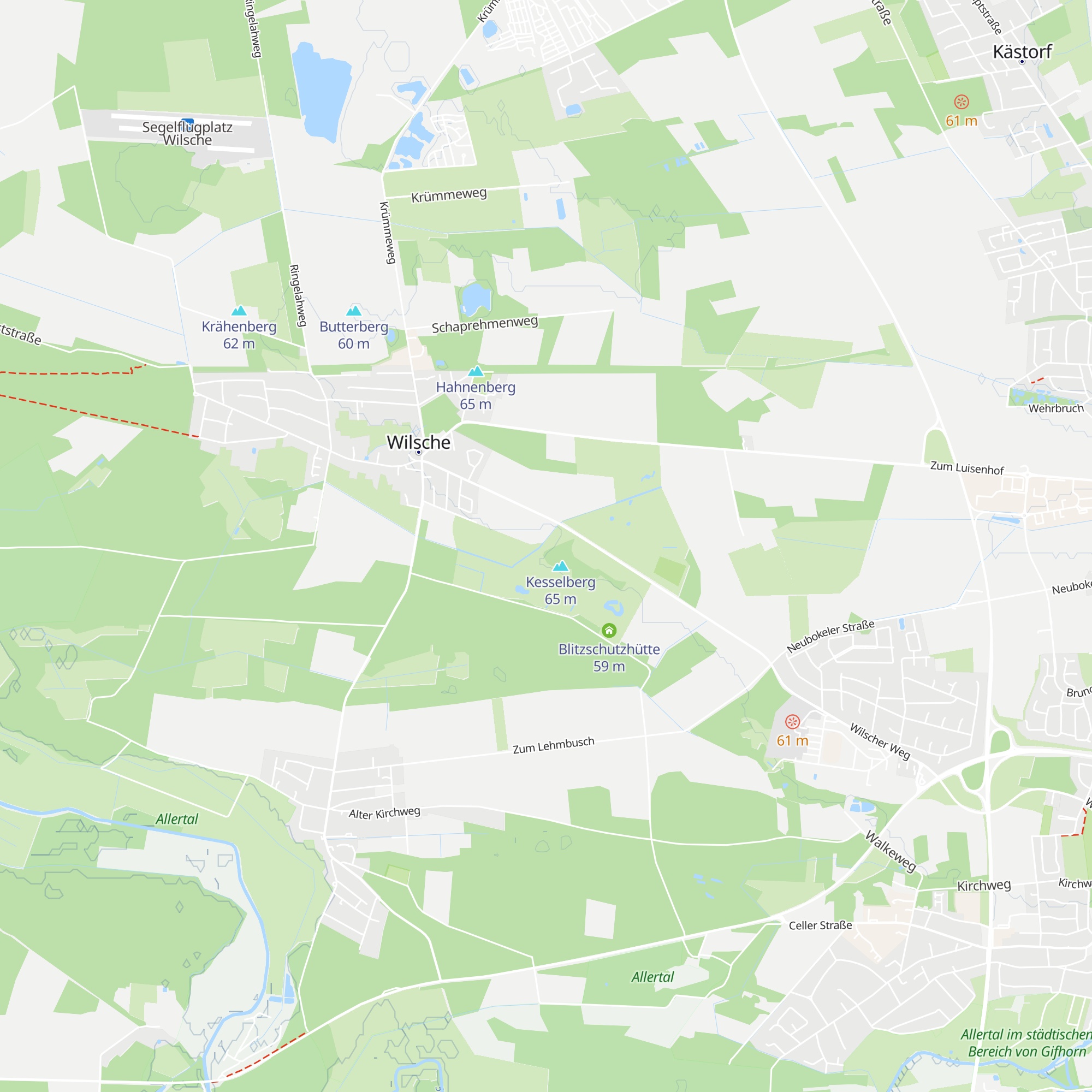 Blitzschutzhütte map