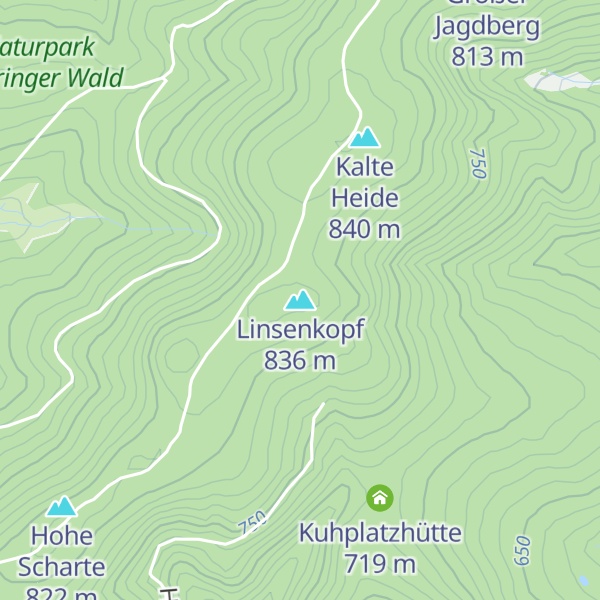 Map of Linsenkopf