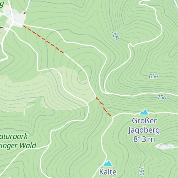 Map of Waltershäuser Hütte