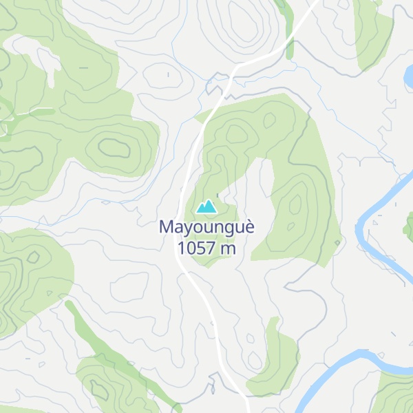 Map of Mayounguè