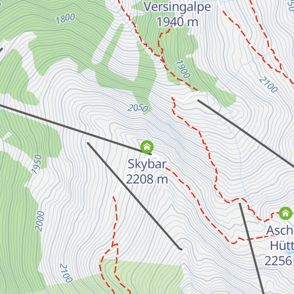 Map of Skybar