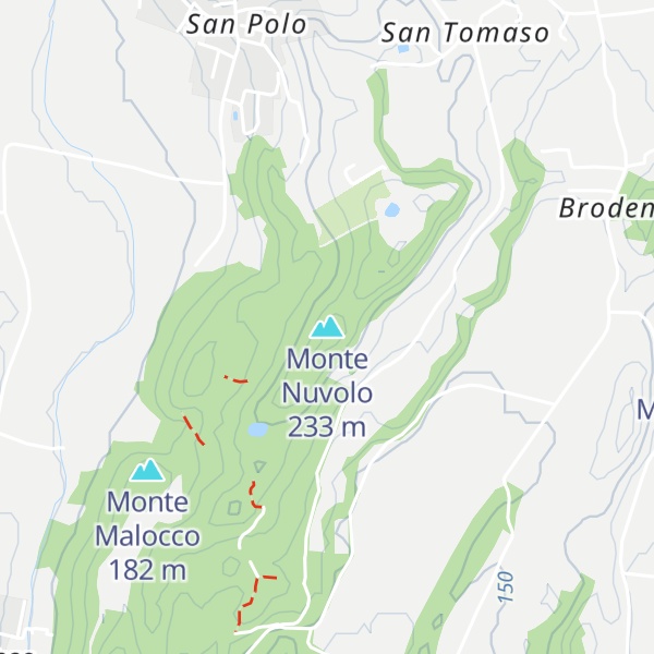 Map of Monte Nuvolo