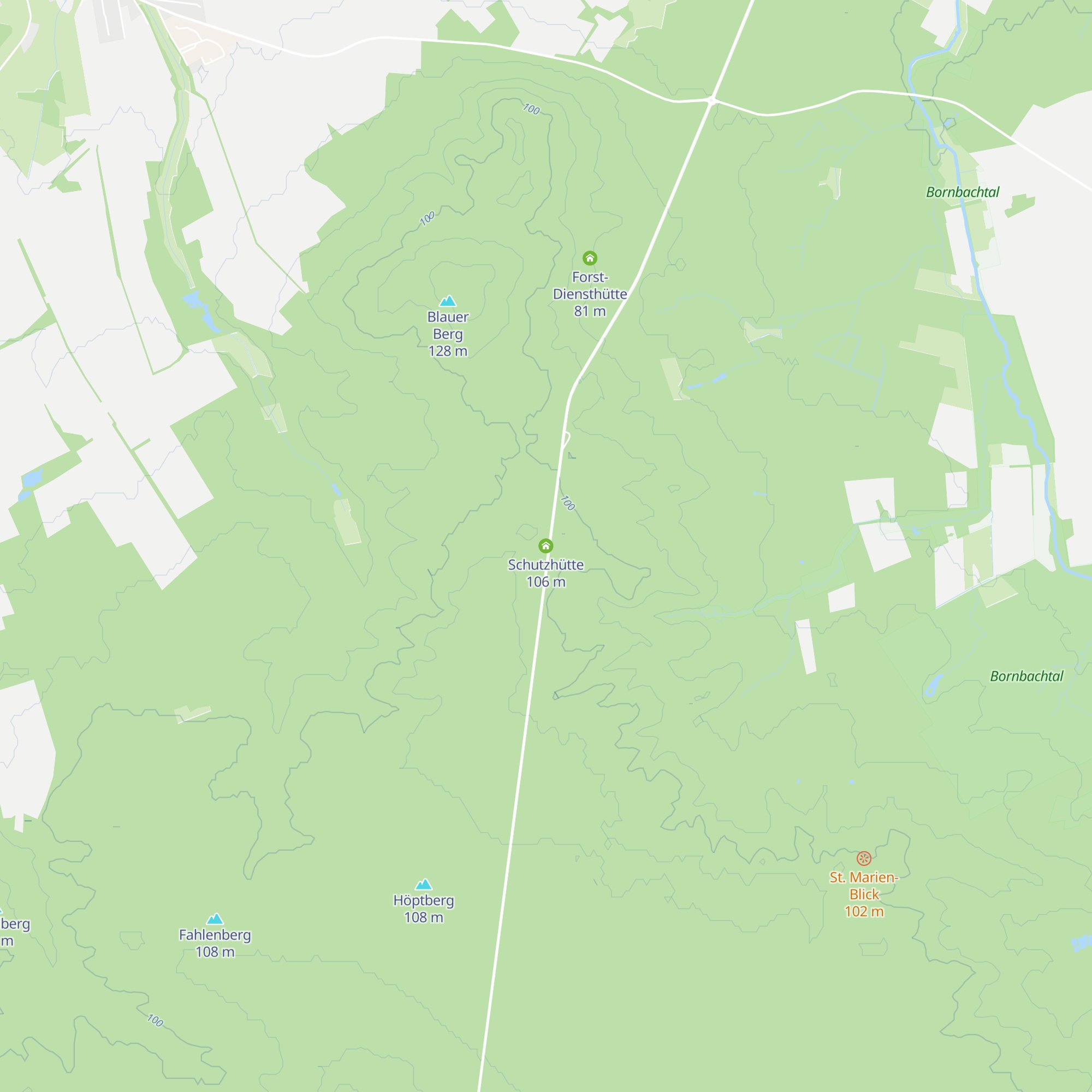 Schutzhütte map