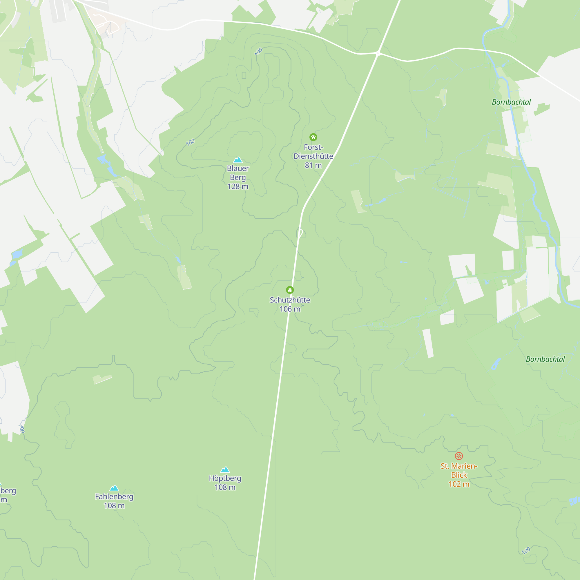 Schutzhütte map