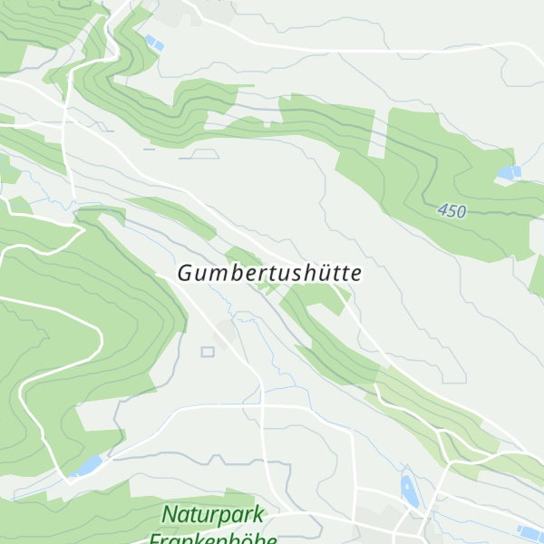 Map of Naturfreundehaus Gumbertushütte