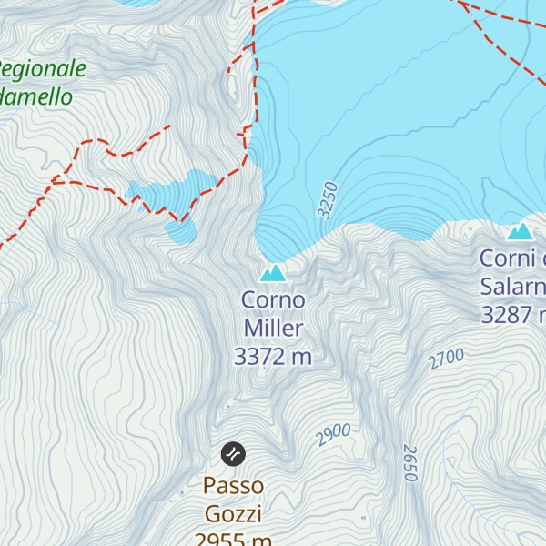 Map of Corno Miller