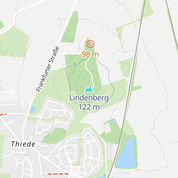 Map of Lindenberg
