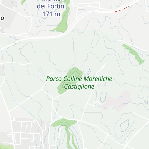 Map of Monte Merlo