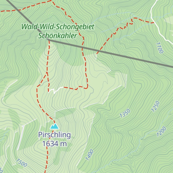 Map of Pfrontner Alpe