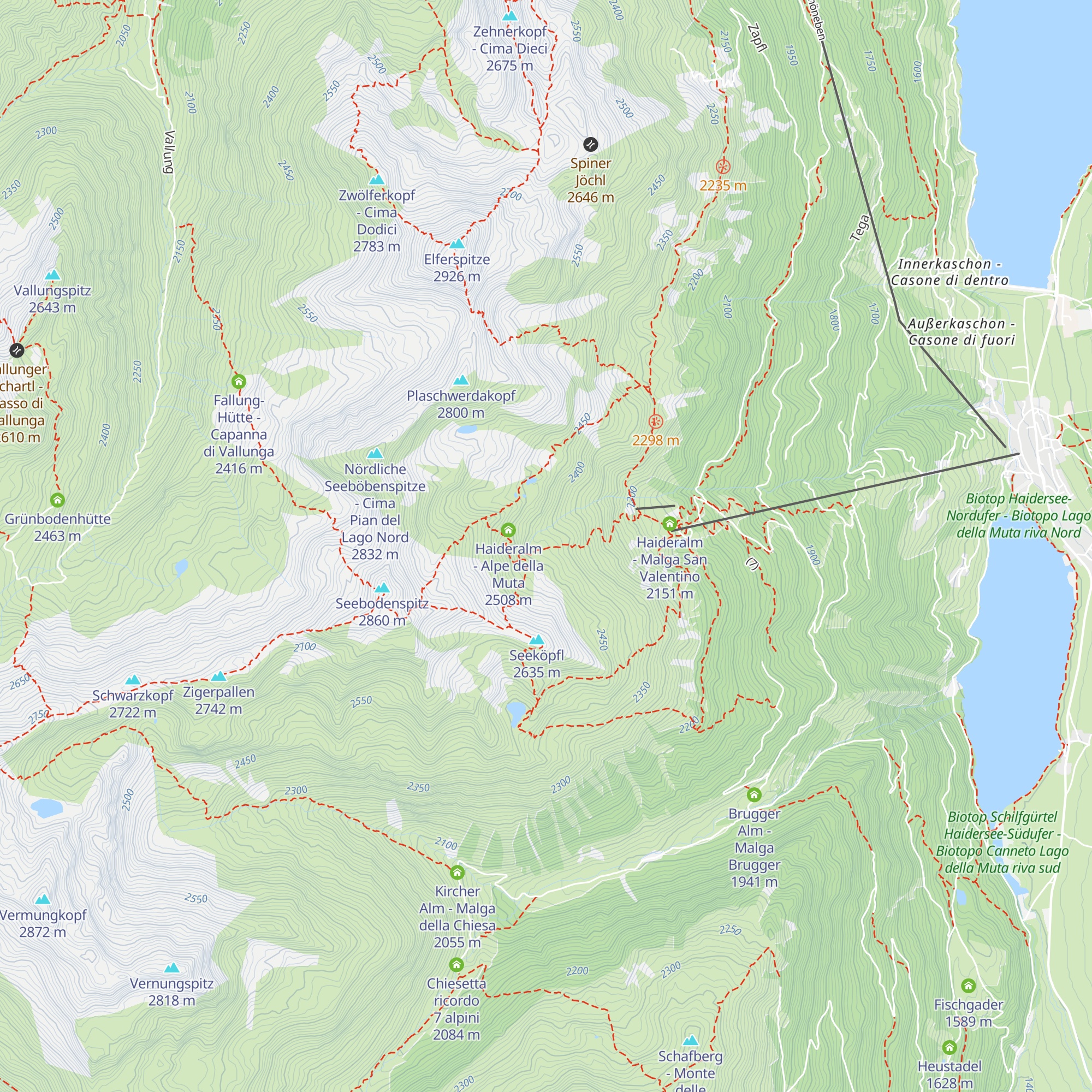 Kälberstall map