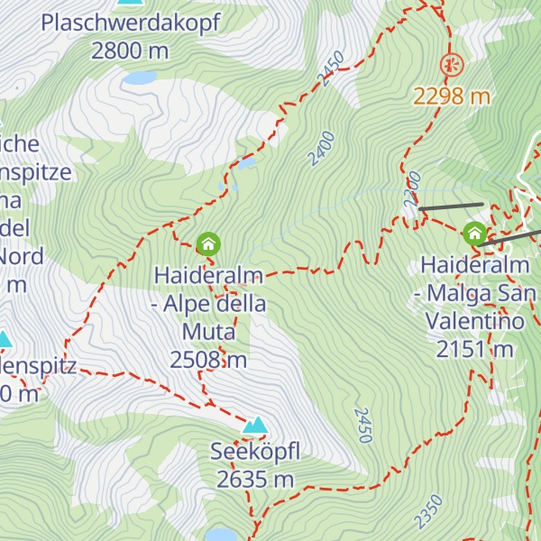 Map of Kälberstall