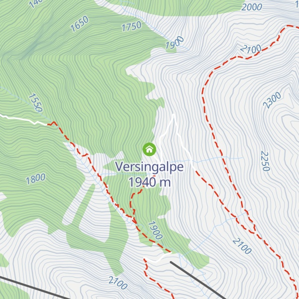 Map of Versingalpe