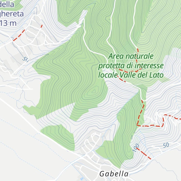 Map of Spuntone