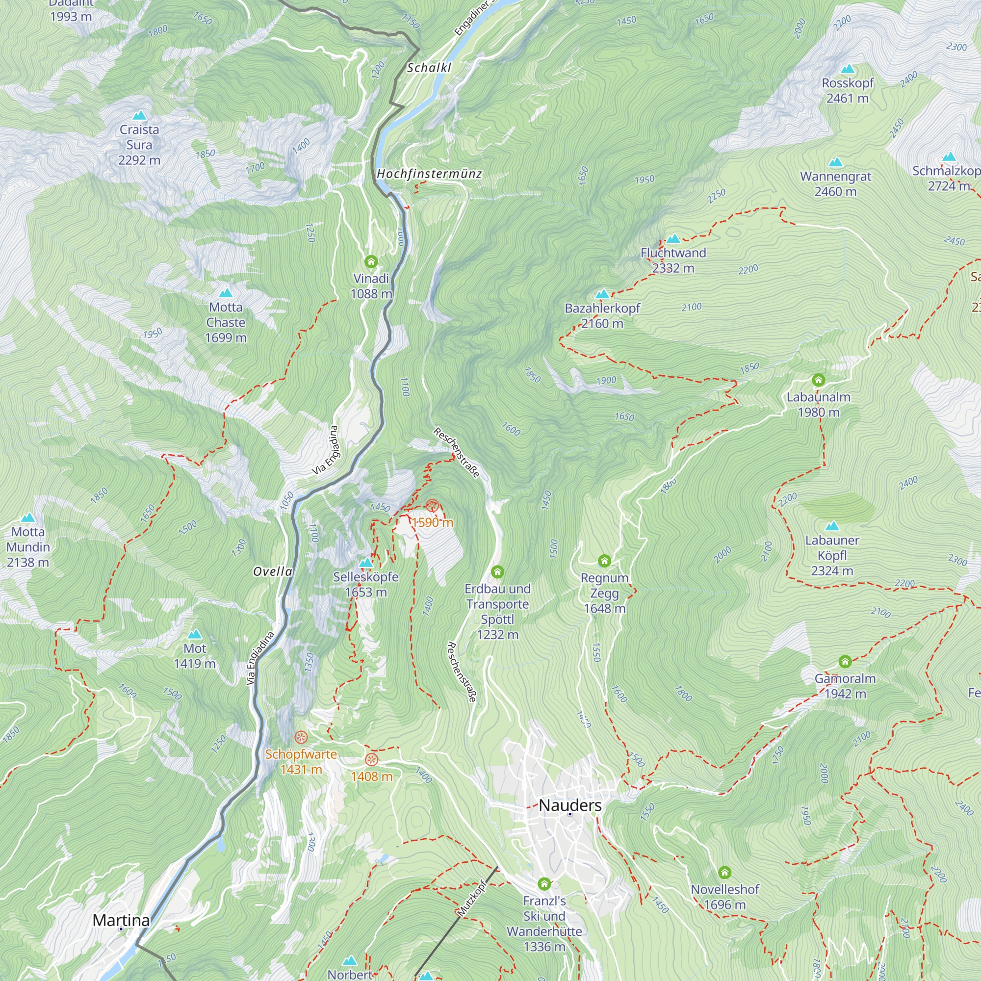 Kraftwerk Stiller Bach Wasserfassung map