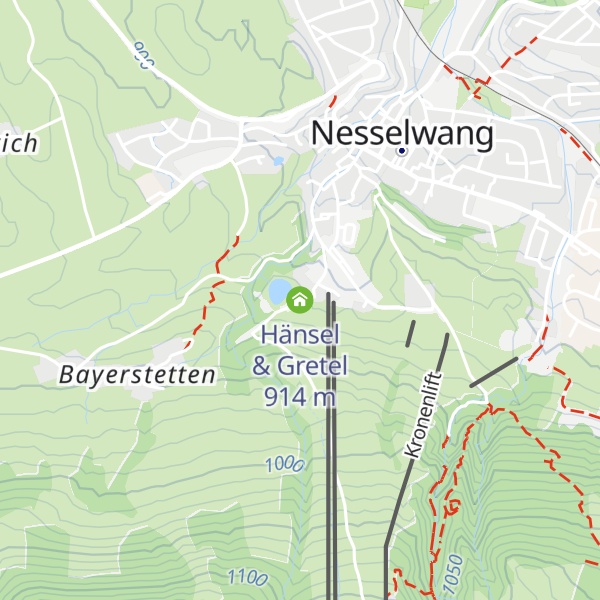 Map of Hänsel & Gretel